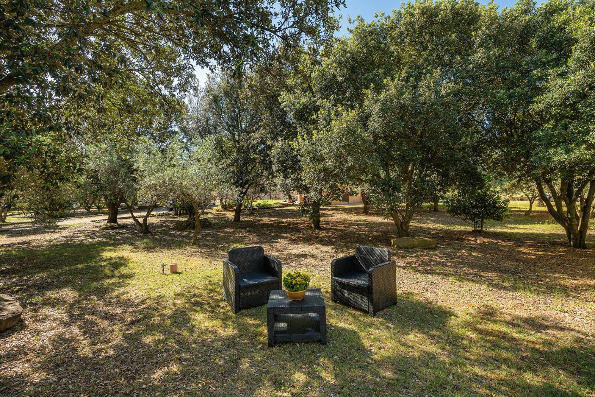 Residenza Parco Degli Ulivi Villa Villamassargia Buitenkant foto